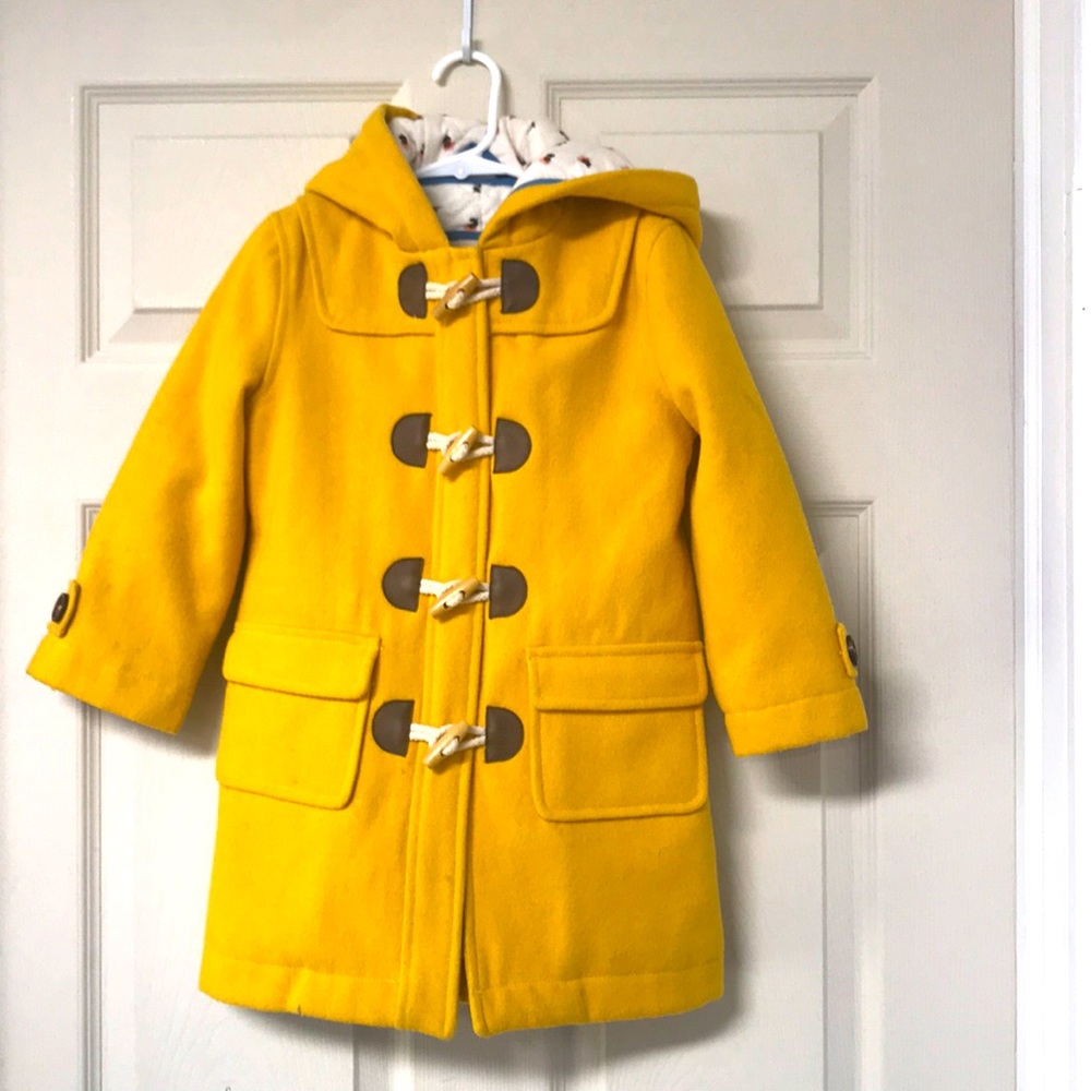 Little girls MiniBoden Winter Coat